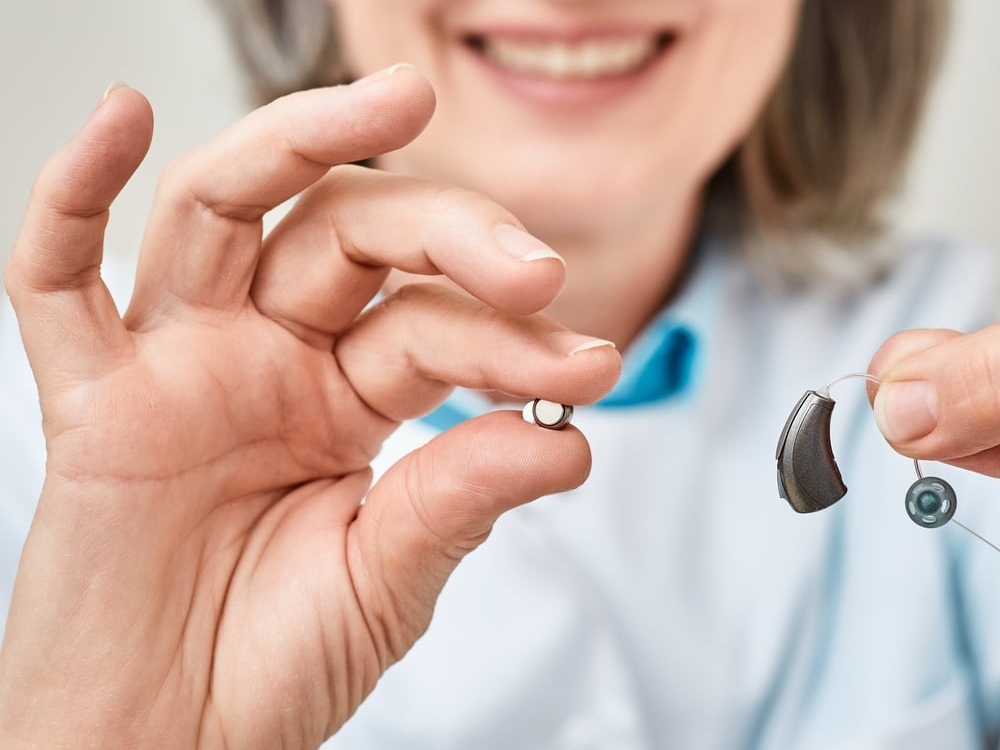 Zinc-air hearing aid batteries in sizes 10, 312, 13, and 675 stocked at Brighter Hearing in Savannah, GA
